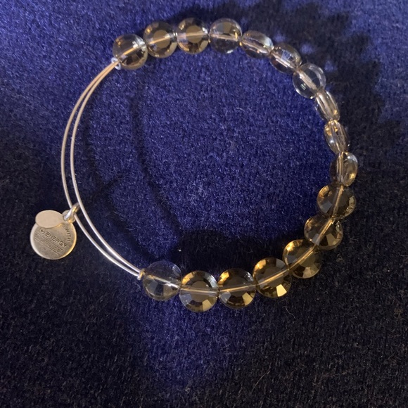 Three 3 Alex and Ani smoky topaz Bracelets in one coordinated set! - Picture 2 of 4